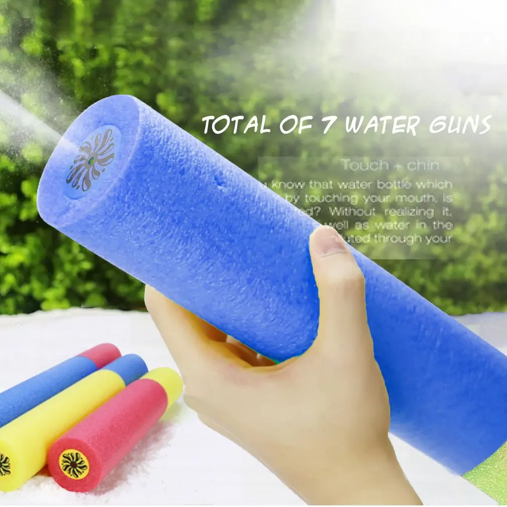 New Water Blaster Sponge Squirt Gun For Kids Water Squirter Foam Water Gun Shooter For Swimming Pool Beach Outdoor Water Games