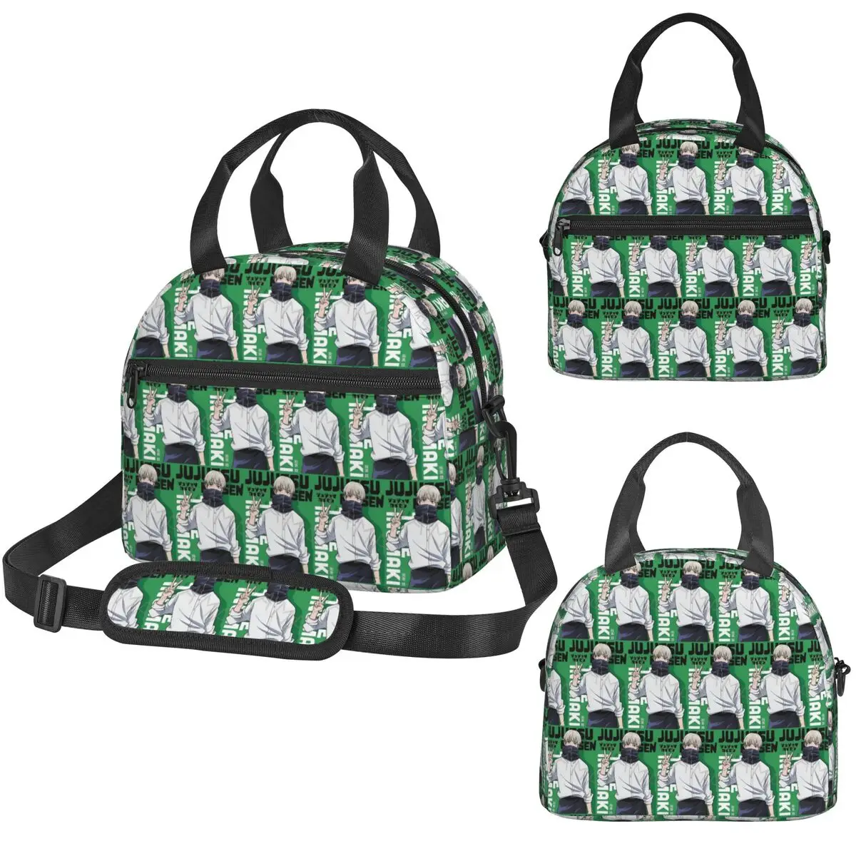 

Изолированная сумка для обеда Jujutsu Kaisen Toge Inumaki для женщин, термосумка для офиса, портативный контейнер для еды