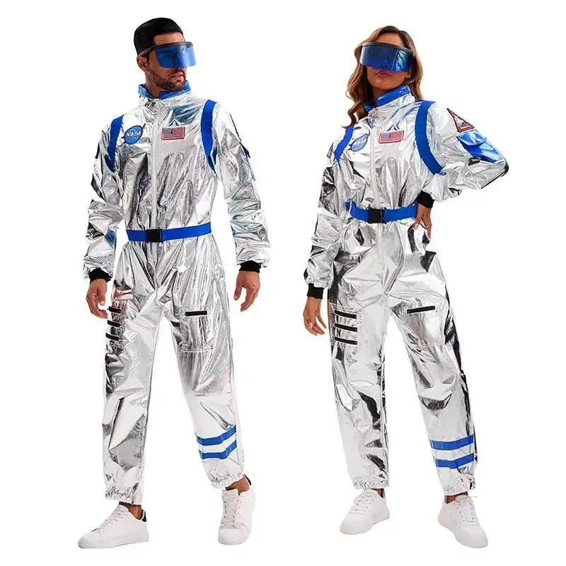 loween Cosplay Abito da astronauta Abito spaziale Abito intero Festival Par Costume da gioco di ruolo Abbigliamento tradizionale da donna