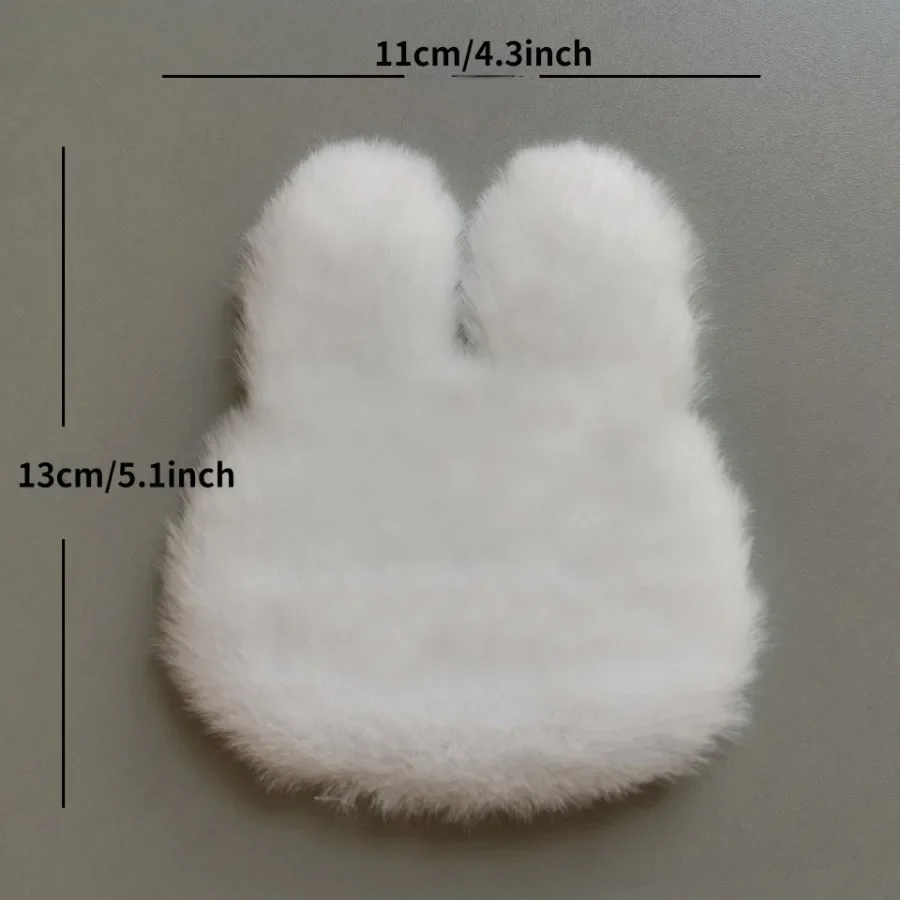 1PC 1:12 Doll House Accessories Bedroom Living Room Mini Plush Carpet Decoration Scene Shooting Props