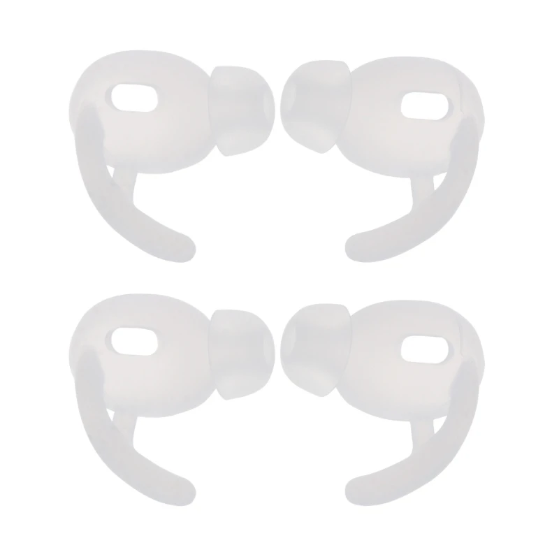 2Pairs Soft Silicone Ear Pads Eartips For Airpods 3 Silicone  Ear Hook In-Ear Earbuds Earphone Accessories Ear Tips K1KF