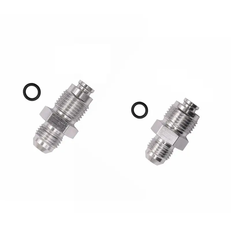 A21E-AN6 Fittings, 6AN To 16Mm & 6AN To 18Mm Power Steering Fittings For GM Chevy Buick Power Steering Fittings Gear Box Rack