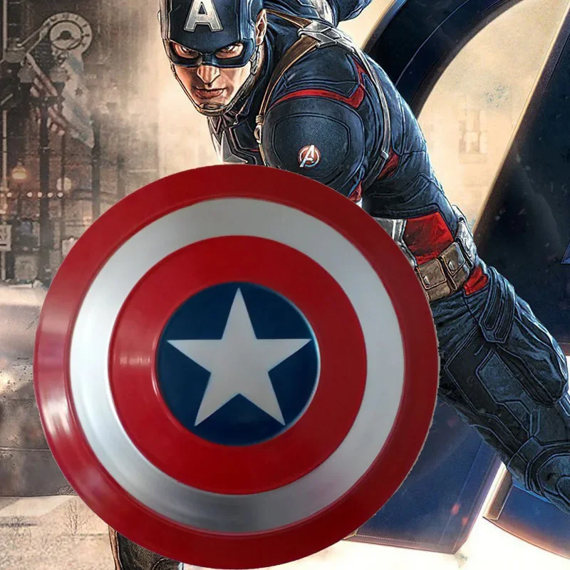 

Marvel Superhero Captain America 1:1 Full Metal Prop Cosplay Shield Iron Man Thor Anime Figure Collectible Model Kids Toy Gift