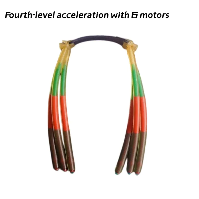 Level 4 High-speed Slingshot Latex Band High-elasticity Rubber Tube Replacement Spare Band Suitable for Outdoor Target Practice