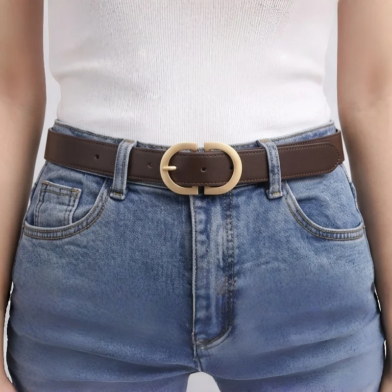 Korean Ins Solid Color Trendy Waistband Unisex Versatile Decorative Belt For Casual Jeans And Daily Fashion Matching image 6