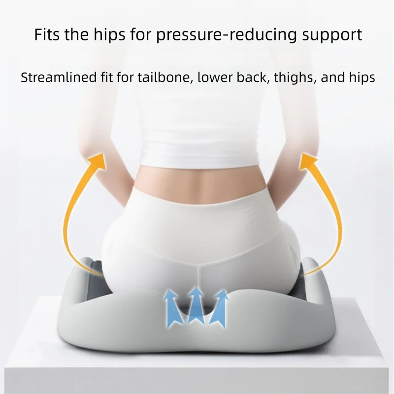 New Chair Cushion Protection Butt Cushion Memory Foam Pillow for Chair Hip Cushion Pad Car Office Massage Orthopedic Pillow