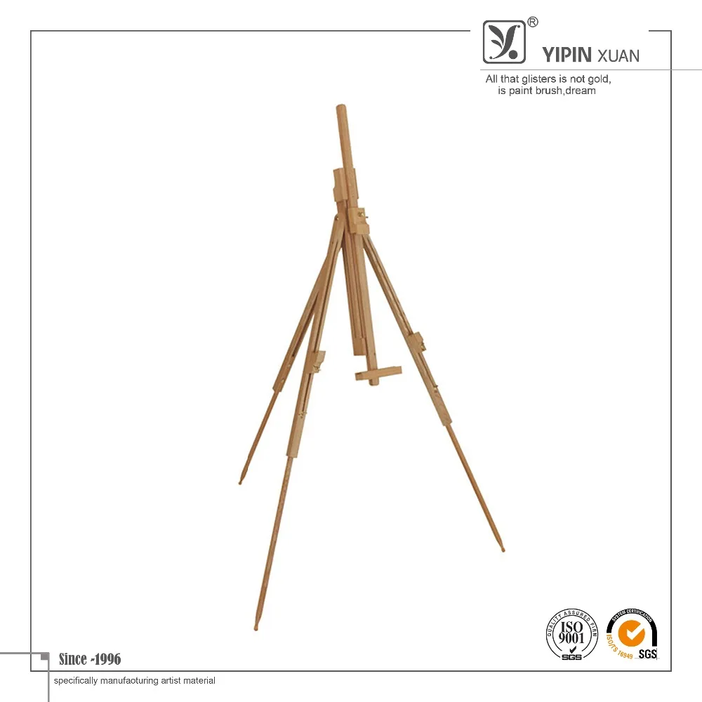 In Stock High Quality 105*20*27cm Wooden Sketch Painting Easel Drawing Stand