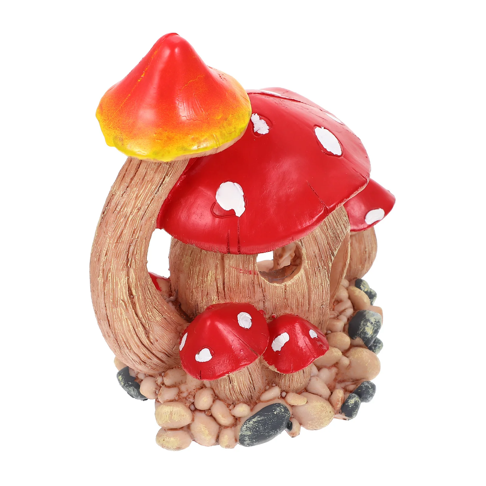 

Hiding Cave For Small Fish Shrimp Aquarium Fish Tank Shelter Resin Decor Breeding Shelter Tank Accessories