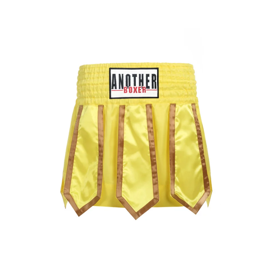 Letnie nowe serpentyny bokserskie spodenki Muay Thai trening meczowy Kick Boxing spodnie Sanda mieszane kufry walki