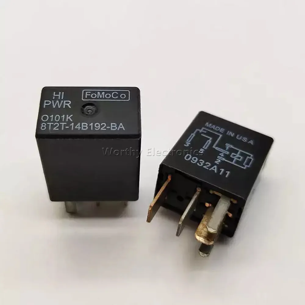 Free Shipping 10PCS/LOT 24VDC 8PIN Relay 8T2T-14B192-BA