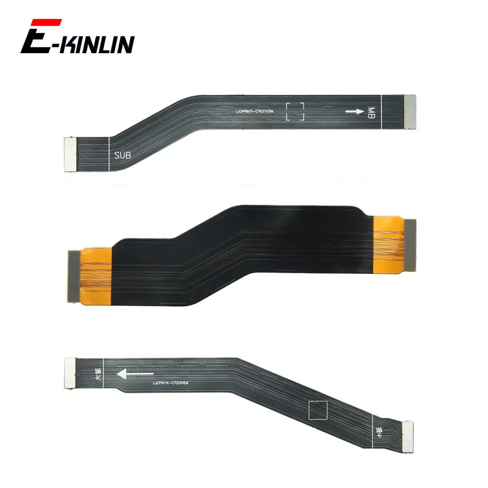 Main Board Mainboard Motherboard LCD Connector Flex Cable For OPPO Realme Narzo 30 C2 C3 Global C11 C12 C15 C17 GT Master Neo