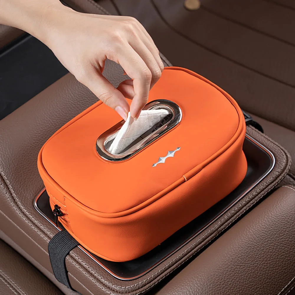 Car Tissue Box Paper Drawer Car Interior Supplies Fit For BYD Formula Leopard 5 Leopard 8 Titanium 3 Titanium 7 Accessories