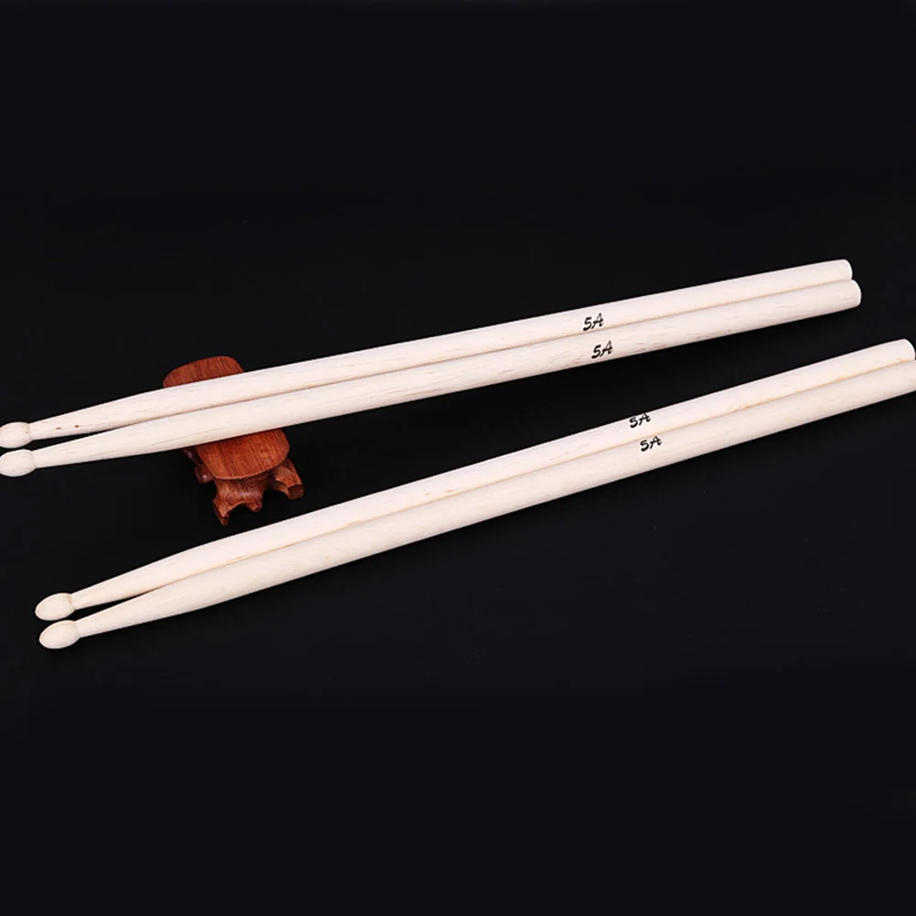 

High-Quality Maple Drumsticks 5A Triangular Mallet Wooden Drumsticks for Beginners and Professionals Musical Accessories