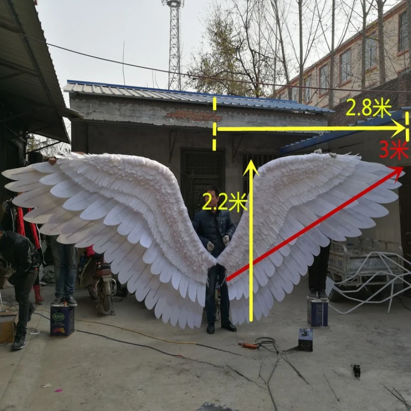 Angel Wings Large Decorative Background Decorative Feather Wall Props