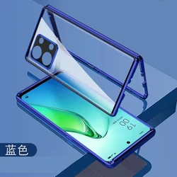 360 Full Case For OnePlus Nord 3 5G Double Sided Magnetic Adsorption Tempering Glass Protection Cover For One Plus Nord3 ACE 2V