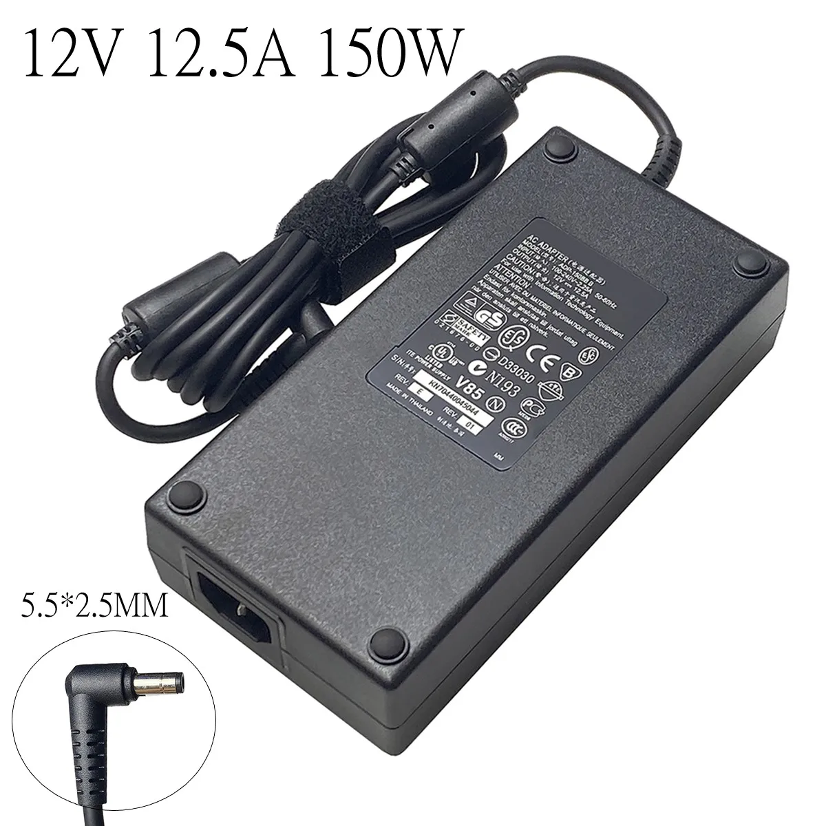 

FOR DELTA ADP-150BB B 12V 12.5A 150W 5.5x2.5mm AC Adapter For DELL OPTIPLEX SX260 SX270 GX260 Laptop Power Supply Charger