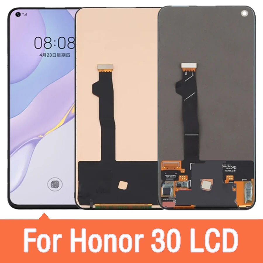 

TFT 6.53'' Display For Honor 30 LCD Display Touch Digitizer Assembly For Honor 30 BMH-AN10, BMH-AN20 LCD Screen Replacement