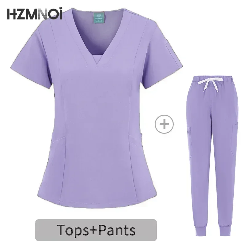 Wholesale Supplies Operating Room Medical Uniform Scrubs Hospital Working Scrubs Set Medical Nurse Dental Surgery Suit Workwear