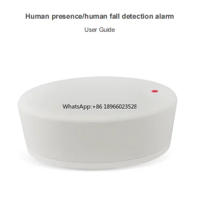 Elder Care Alarm Personal Motion Detector Wireless GSM Alarm System Wifi Tuya FMCW Radar Human Falling Detector Alarm 12m CN;GUA