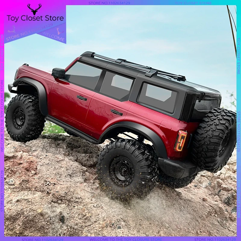 1/10 Remote Control Electric Waterproof Four-Wheel Drive High-Low Speed Climbing Off-Road Vehicle