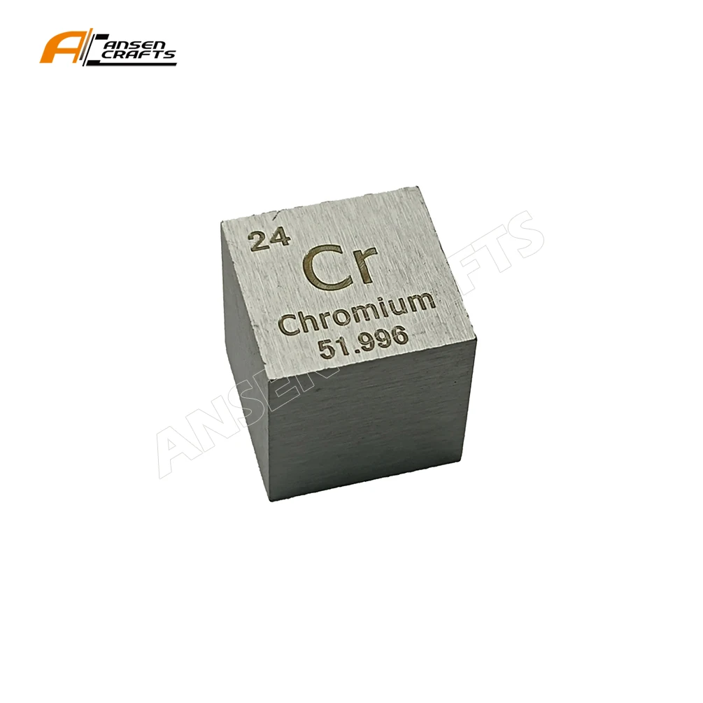 10mm Hot Sale  Chromium Cube Cr Cube  For Periodic Table Collection