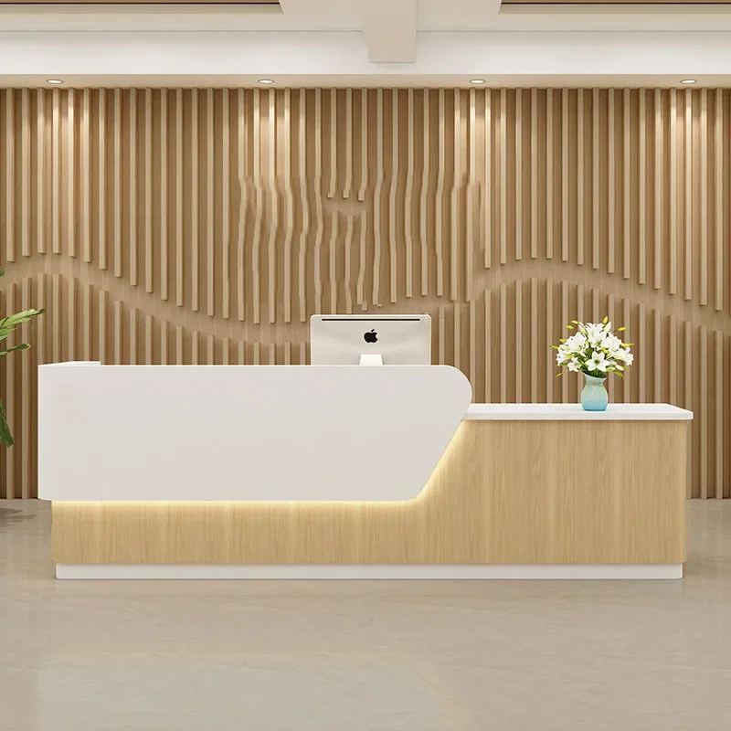 Church Pulpit Front Office Desk Reception Lectern Register Bar Cashier Counter Shop Hair Salon Mostrador Oficina Shop Furniture
