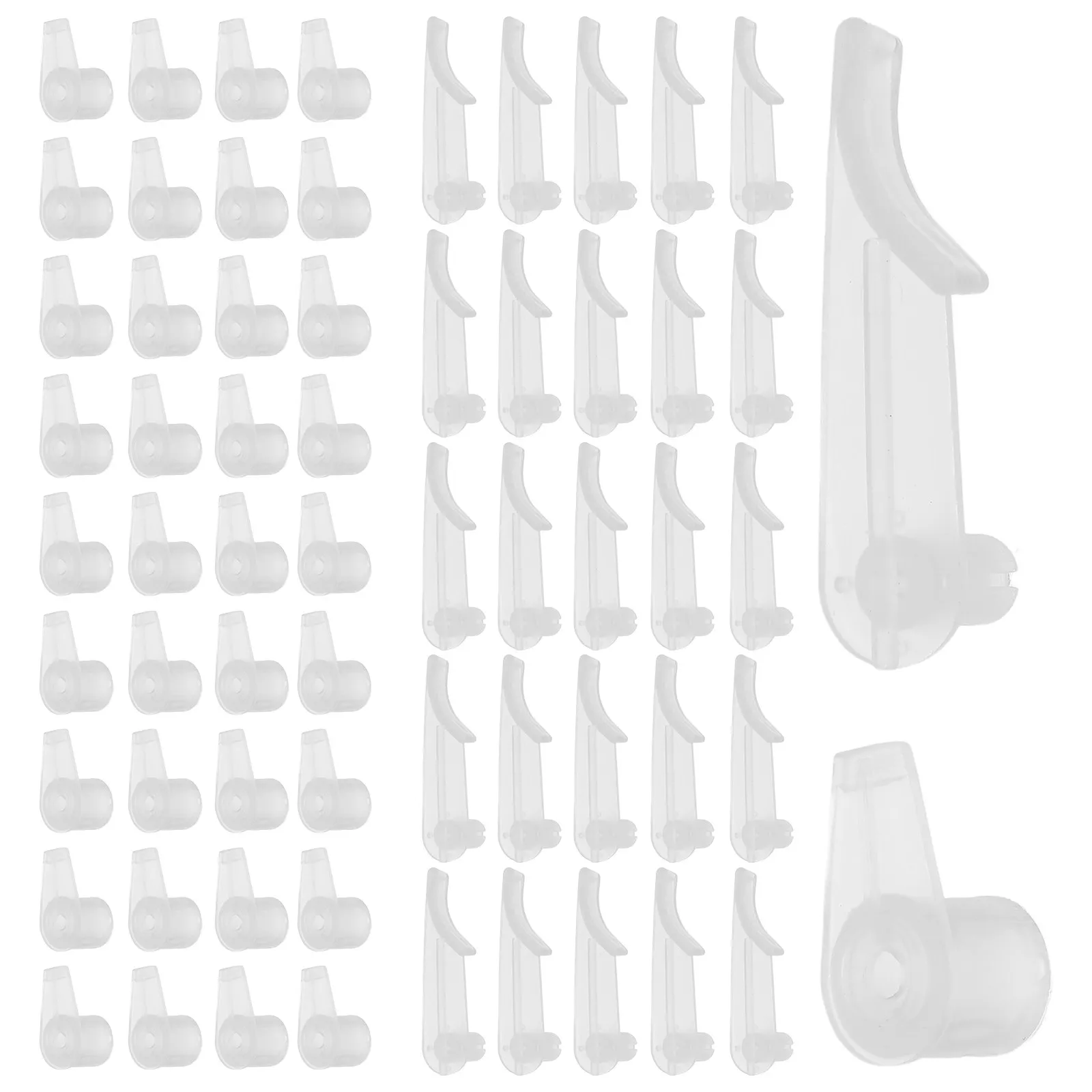 

100Pcs LED Plastic Ceiling Light Fixed Clips Flush Mount Buckle Lamp Shade Mounting Clip Holder Ceiling Light Accessories
