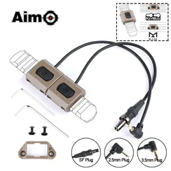 Tactical Modbutton Remote Pressure Switch For Surefir M300 M600 Weapon1 Light Airsoft DBAL PEQ15 Fit MLOK Keymod 20mm Picatinny