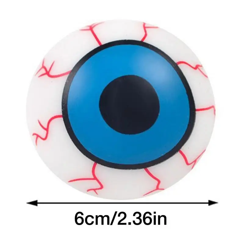 Halloween Eyeballs Anti Stress Ball Toys 1Pc Soft Eyeball Halloween Decor Kids Adult Halloween Party Favor Tricky Toys