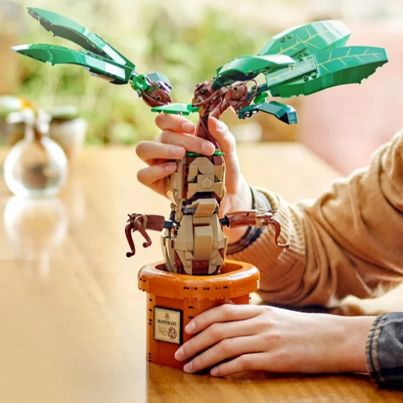 

76433 Mandella Grass Puzzle 579Pcs Plant Model Christmas Gifts Brick Children's Educational Toys