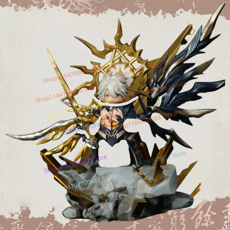 

MOC Building Block Assembly Mini White-haired Warrior Doll Armor Accessories Tide Play Ornaments Collection Toys Holiday Gifts.