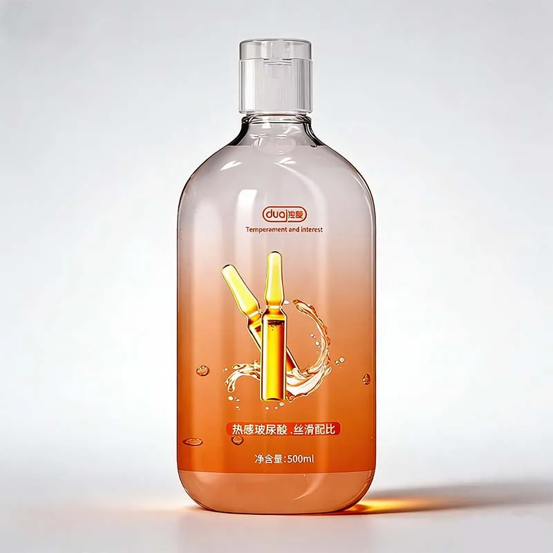 Lubricante íntimo a base de agua de 60ML/200ML/500ML, hipoalergénico, de secado rápido, no graso, fácil de limpiar, para hombres y mujeres.