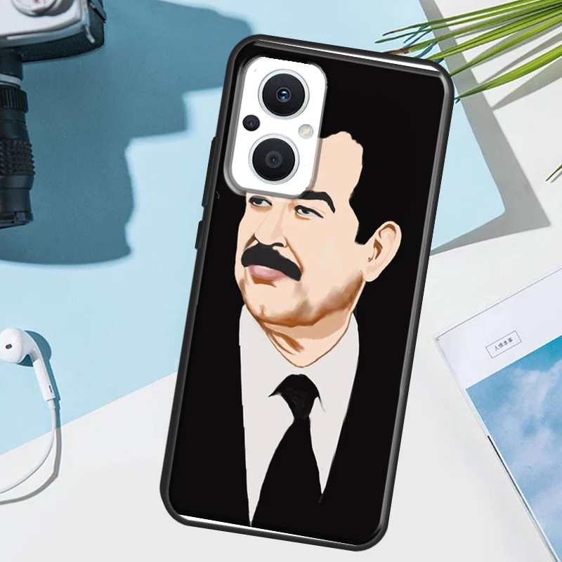 Saddam Hussein Iraq Arabic Phone Case For OPPO Reno 13 13F 12 12F 11 8T 7 8 10 Pro OPPO Find X8 Pro X6 X3 X5 Lite Cover view 3