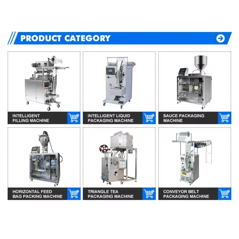 Multi-Function Automatic Packaging Machine for Small Businesses Wrapping Coffee Tea Salt Spice Pouches/Film Customized