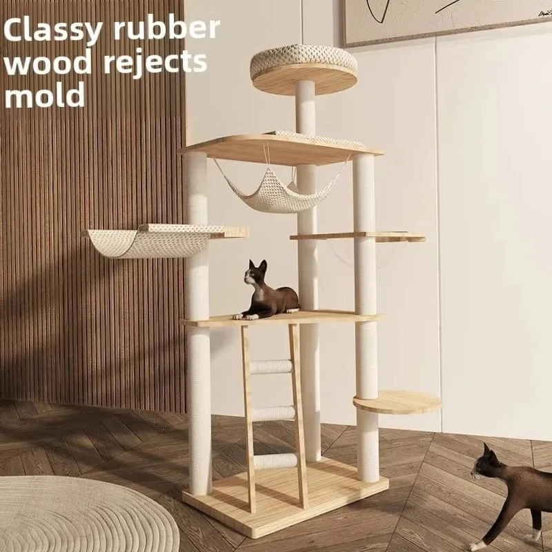 

Large Cat Tree Tower Houses Scratcher Climbing Pet Cat Tree for Pet Supplies