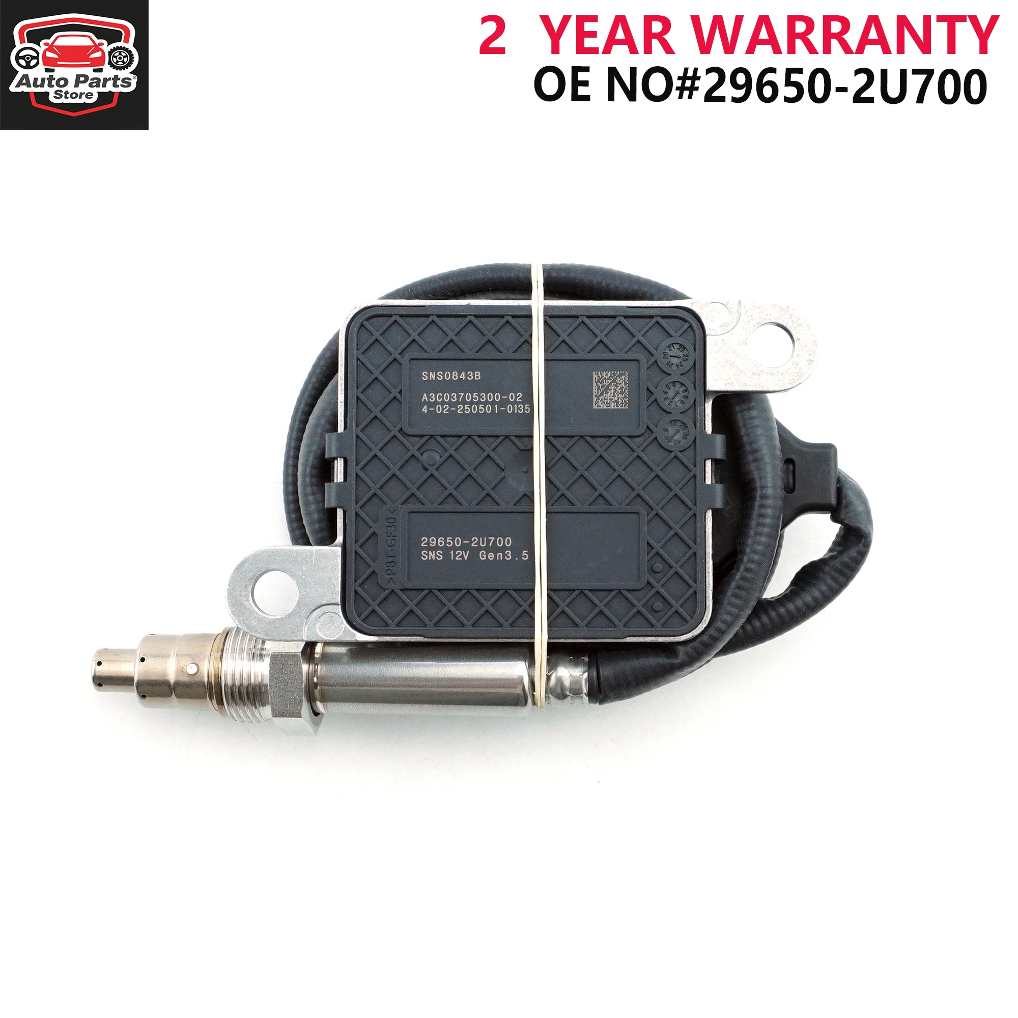 

29650-2U700 Nox Sensor First-class Performance Nitrogen Oxide Sensor 296502U700 SNS0843B For HYUNDAI 12V High Quality Auto Parts