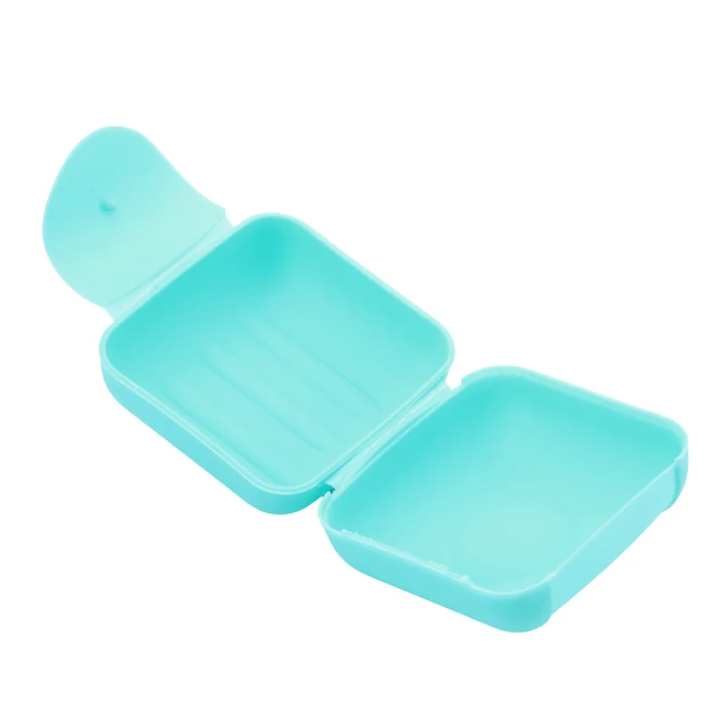 Large small portable outdoor travel Solid color soap box waterproof leak proof cover lock buckle bathroom washbasin home boxes