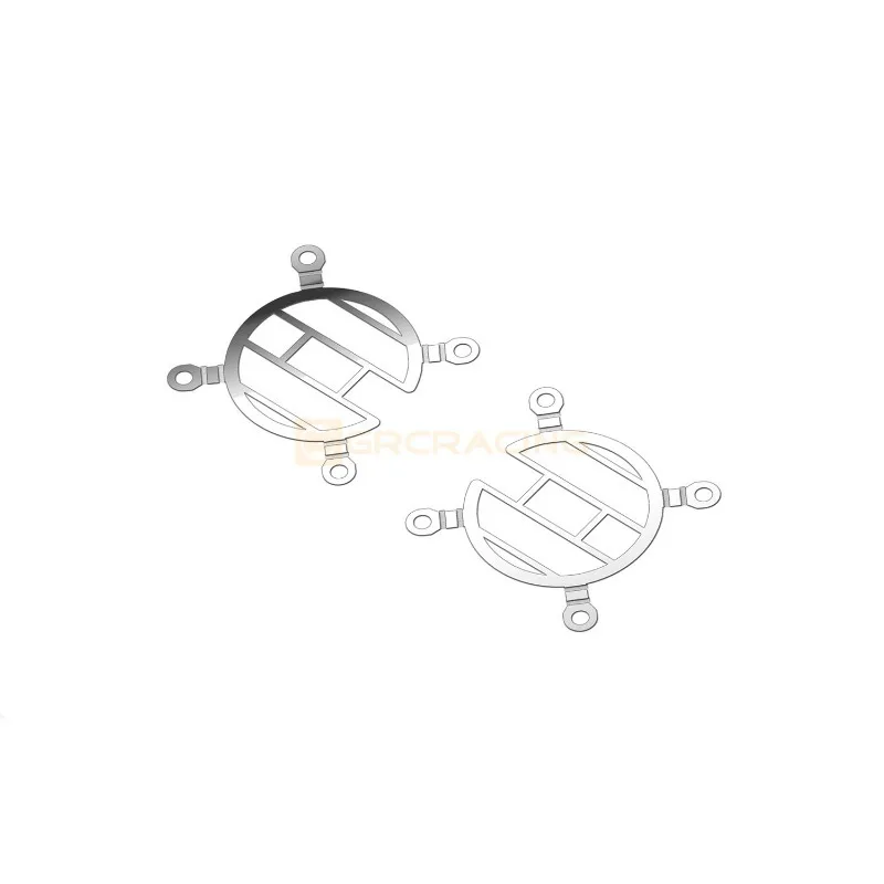 1/18 Stainless Steel Front Lampshade Protection Net for TRX4M Bronco Upgrade Option Parts #G179NS/NB