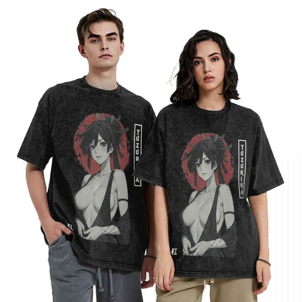 Casual Yuzuriha Hell's Paradise Shirt Apparel Jigokuraku Anime Tee Shirt Men Women 100% Cotton T-shirt Clothing