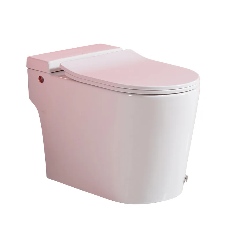 Electric siphon small apartment toilet, pulse toilet pulse without water tank, ceramic automatic