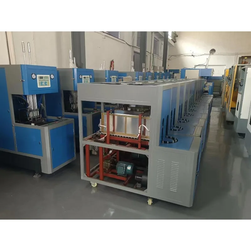 High-Yield PET Bottle Blowing Equipment, 4-Cavity Semi-Automatic Machine with Motor Core Parts, High Quality