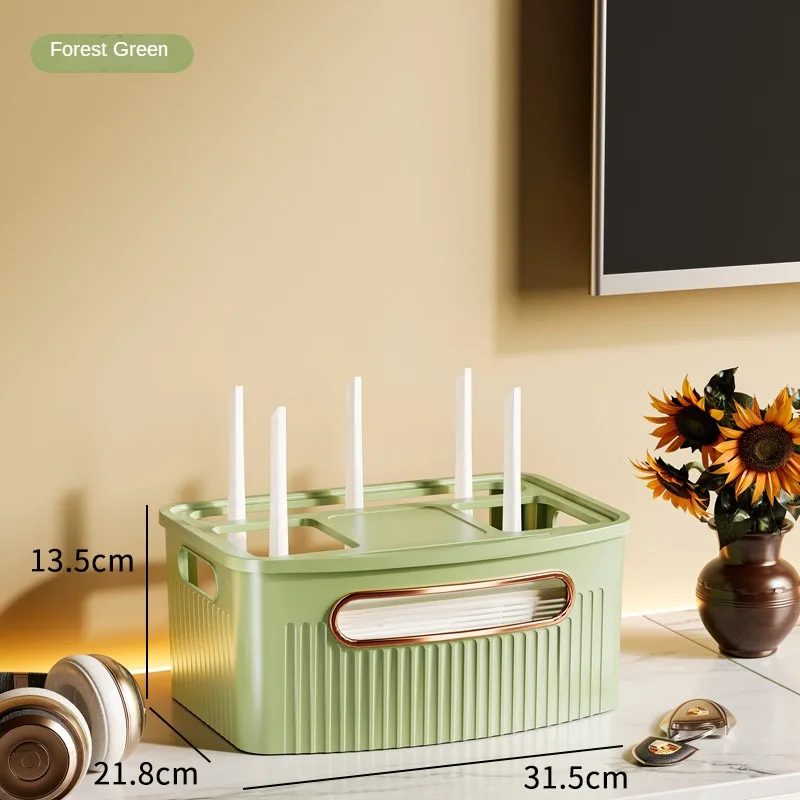 New Home Router Organizer Wireless WIFI Top Box Wire Shelves Cover Dust Storage Box Simple and Stylish Convenience