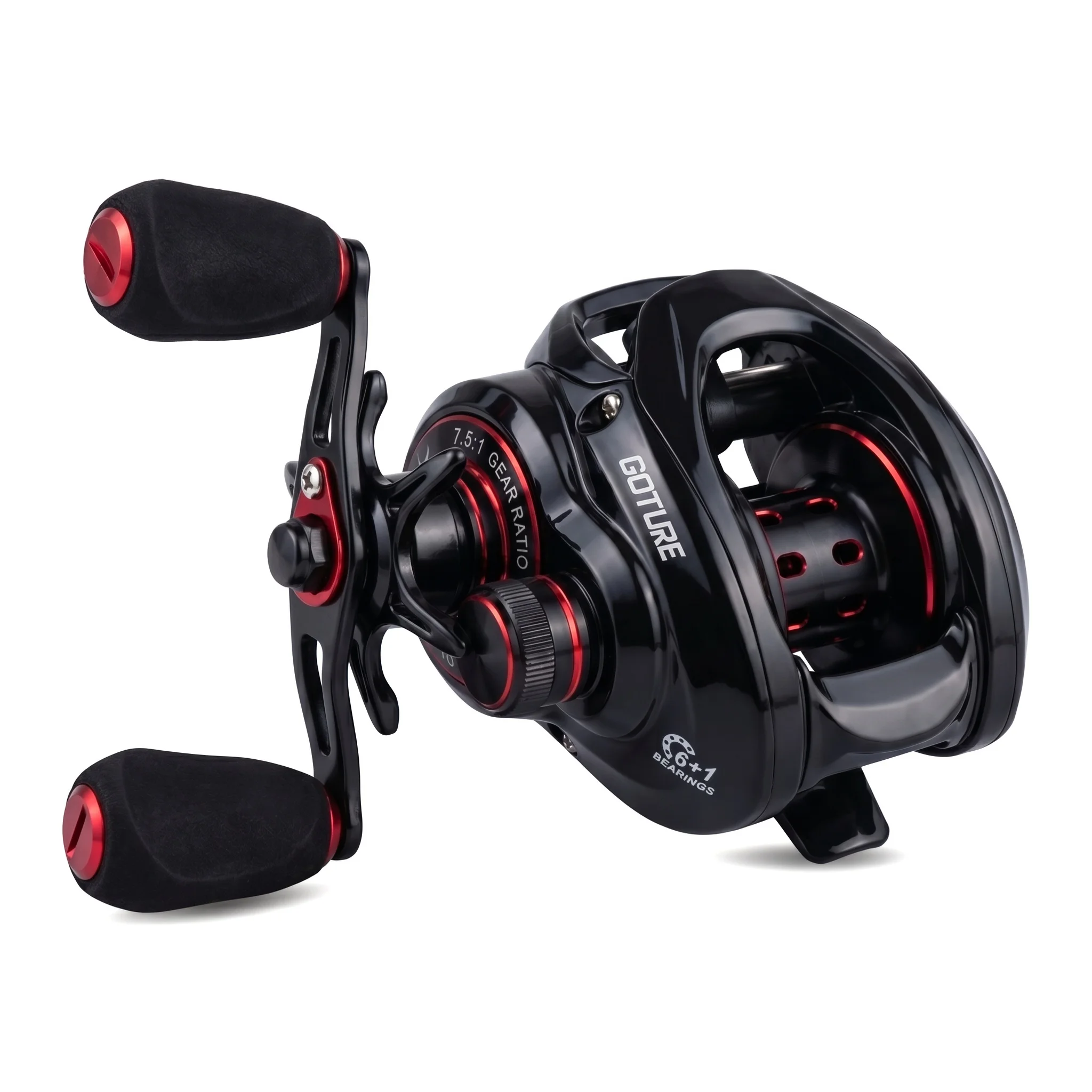 Carretilha Goture Pesca 4.5kg Magnética 7.5:1