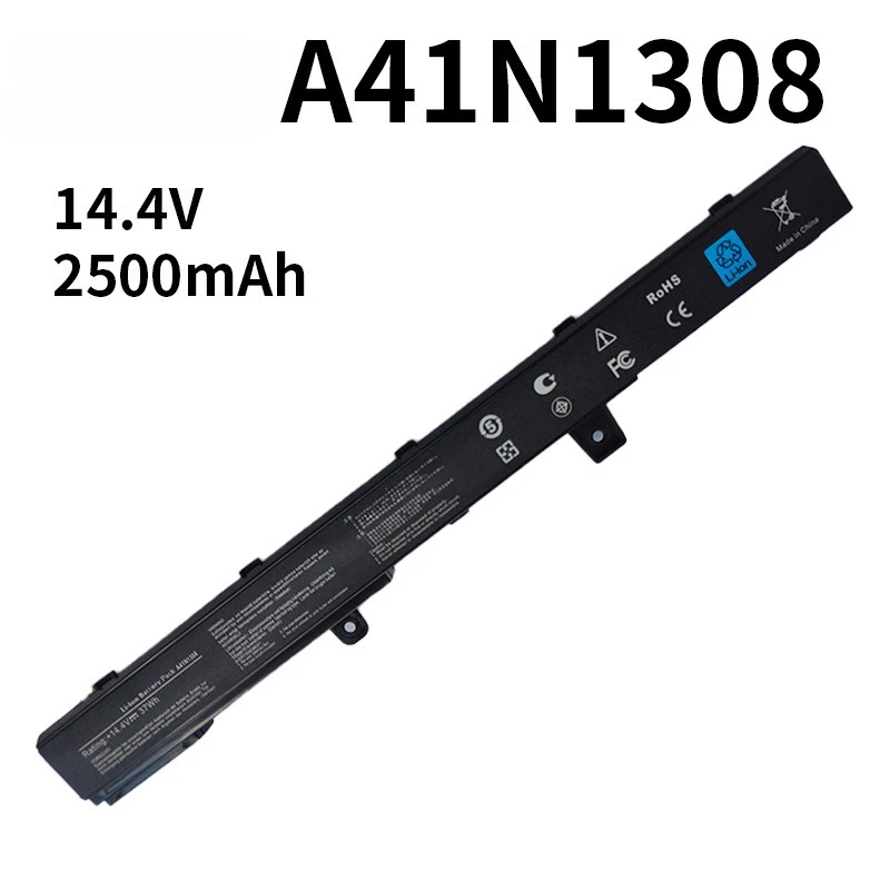 A41N1308/A31N1319 14,4 В/11,3 В 2500 мАч аккумулятор для Asus X451C X551C X451M X451CA X451E1007CA X551CA X551X1007CA X451MA X451MA2910