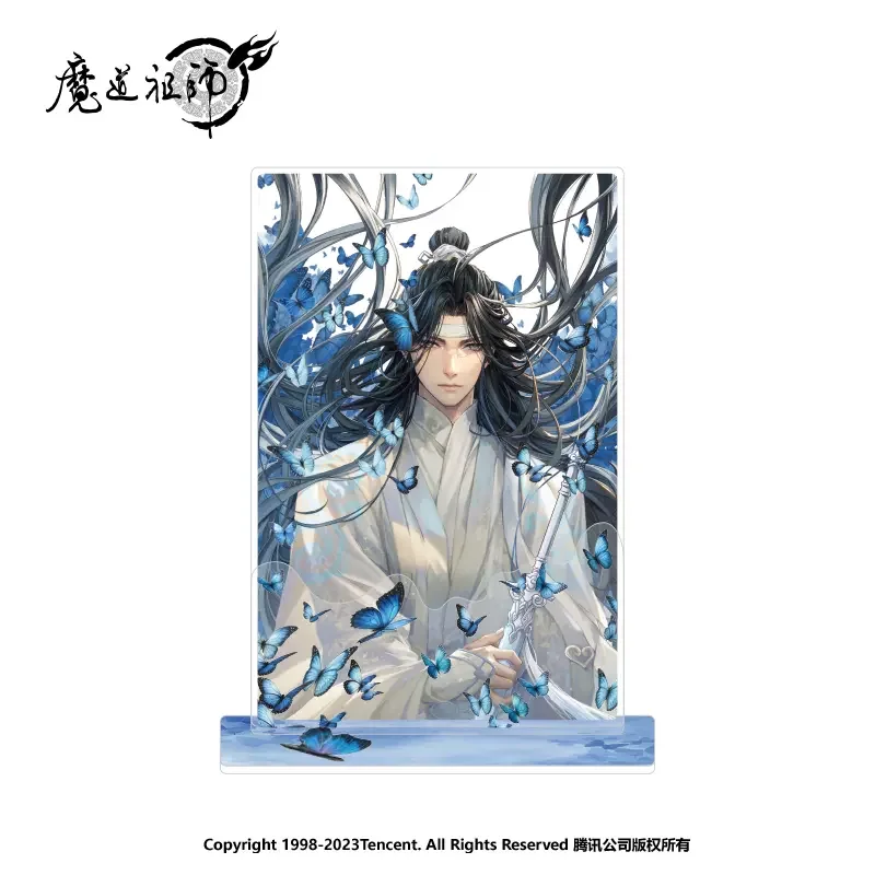 Sunsyea MDZS Mo Dao Zu Shi Official Merch 2024 Lan Wangji Birthday Theme Series Acrylic Stand Badge Colored Paper Ornament