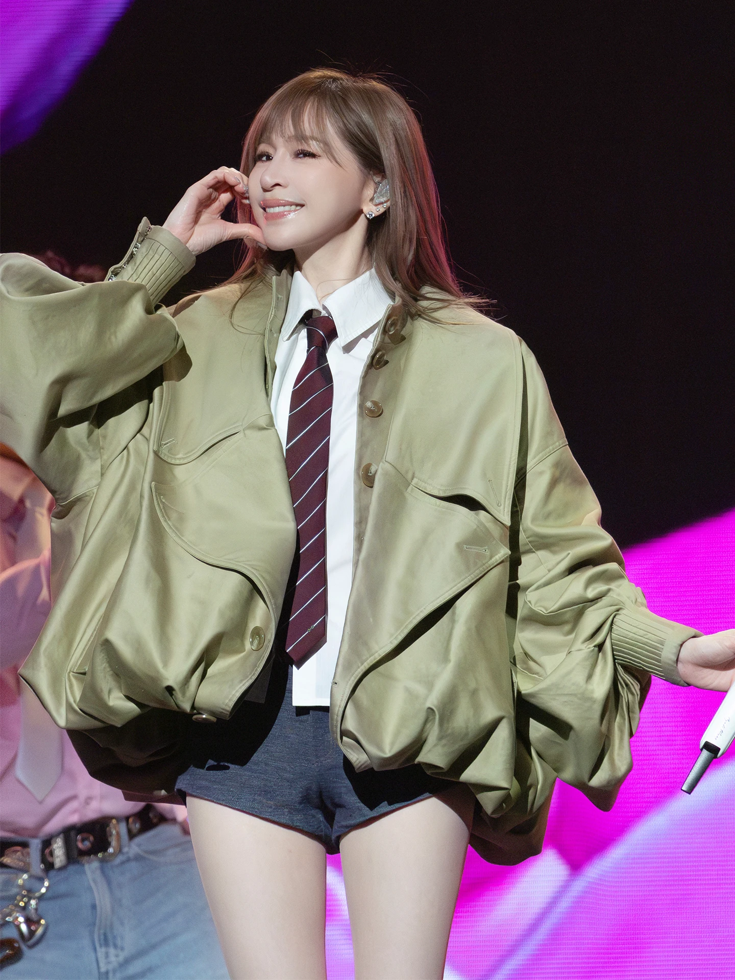 

Военная куртка-жакет свободного кроя с рукавами-фонариками и брюками-булмерами, повседневная женская модная верхняя одежда для весеннего сезона, теплая