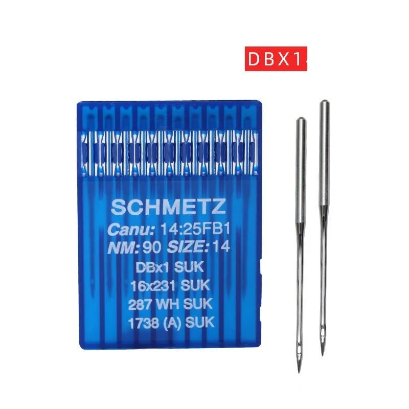 100PCS/10 Boxes SCHMETZ DBX1 16X231 16X95 Needles for JUKI CONSEW BROTHER Sewing Machine