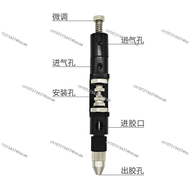 Double/Single Liquid Dispensing Valve, Suction Back & Fine-Tuning Precision Valve for Medium-Low Viscosity Glue