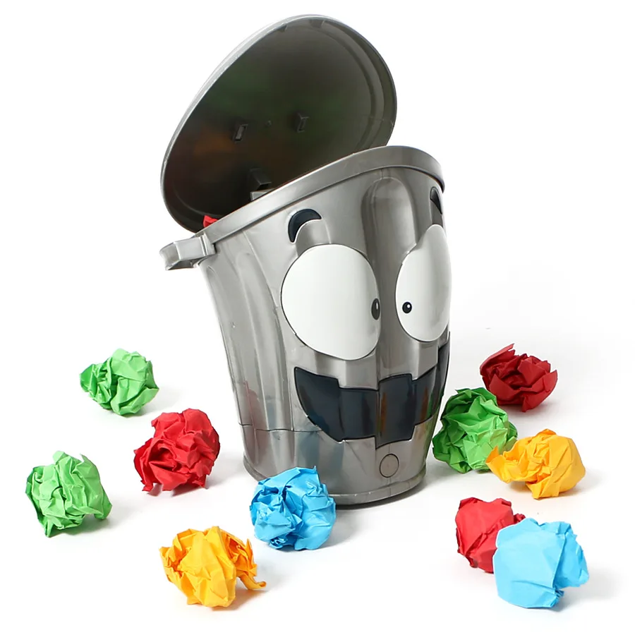 

Novelty Funny Crazy Trash Can Indoor Competitive Shooting Game Toy Kids Adults Stress Relief Parent-Child Interactive Puzzle Toy