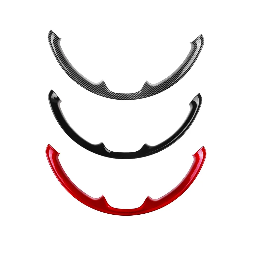 For Toyota Yaris /yaris Cross 2020 2021 2023 Carbon Fiber Steering Wheel Frame Trim Decorative Sticker Car Styling Accessories 3